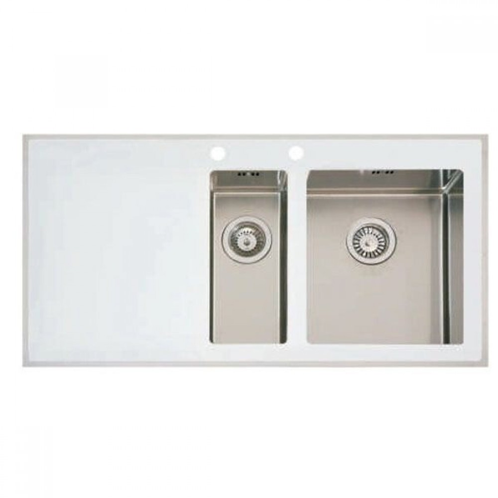 Imenza Instinct 1 1/2B 1D белая (чаша справа)