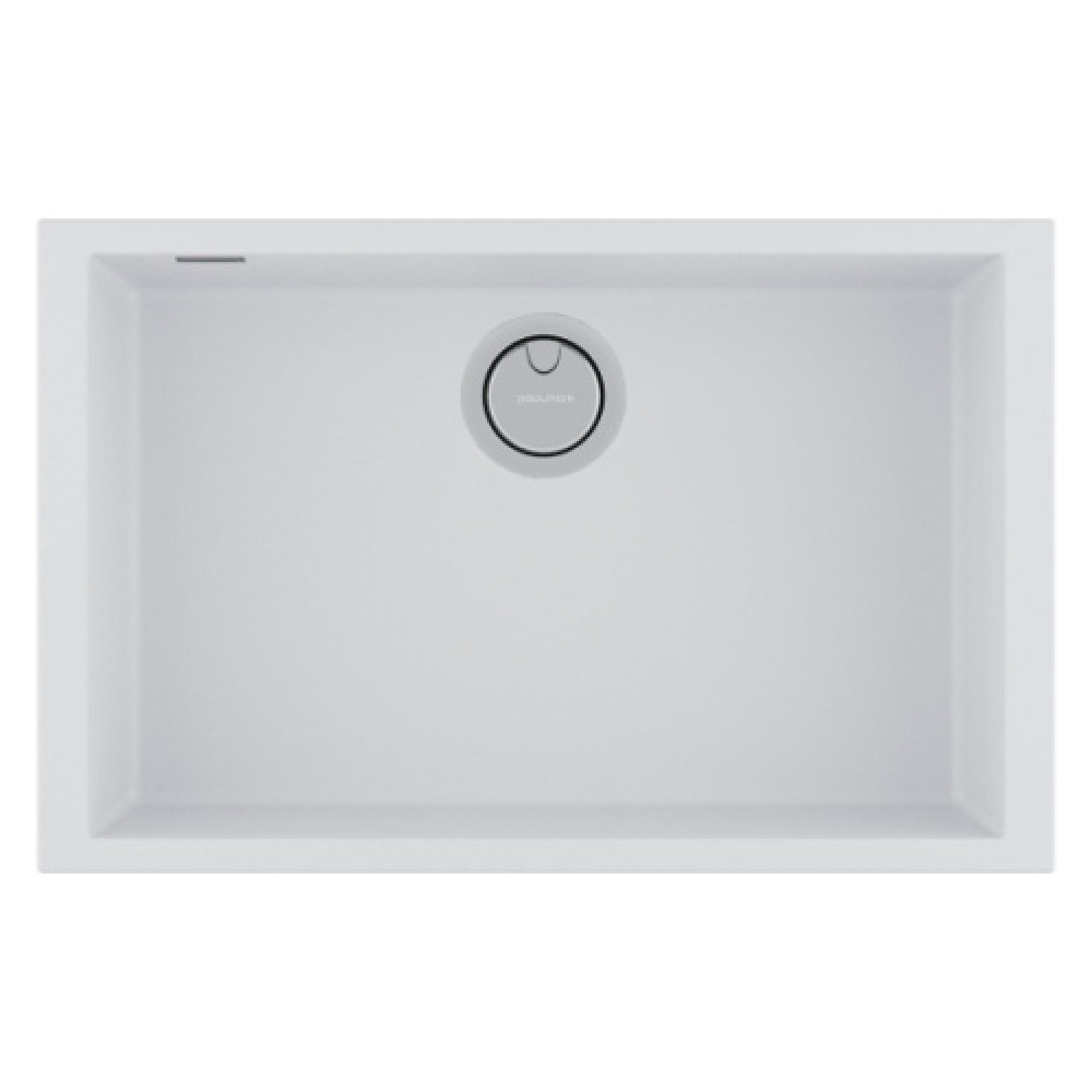 Мойка для кухни Paulmark Neo classic 69 см белая матовая PM966944-WH