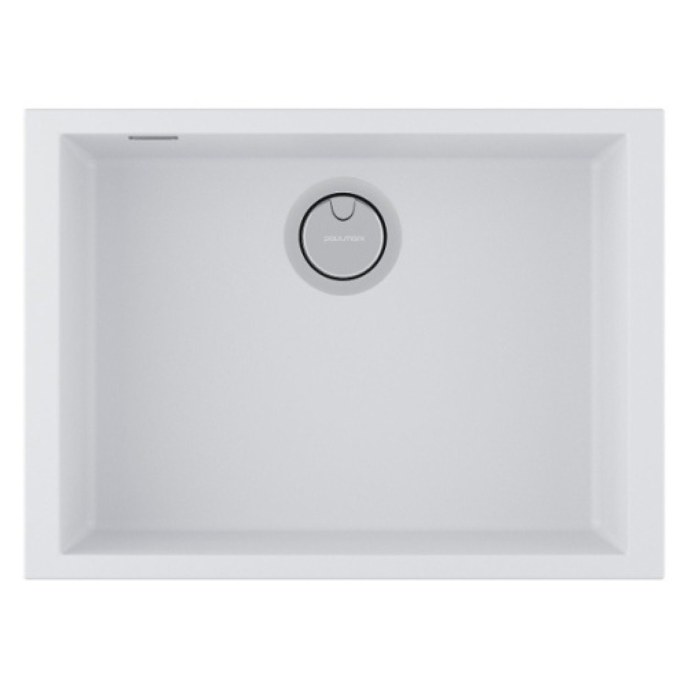 Мойка для кухни Paulmark Neo classic 60 см белая матовая PM966044-WH