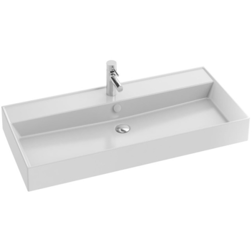 Раковина Jacob Delafon Vivienne 100 см белая EXBJ112-00