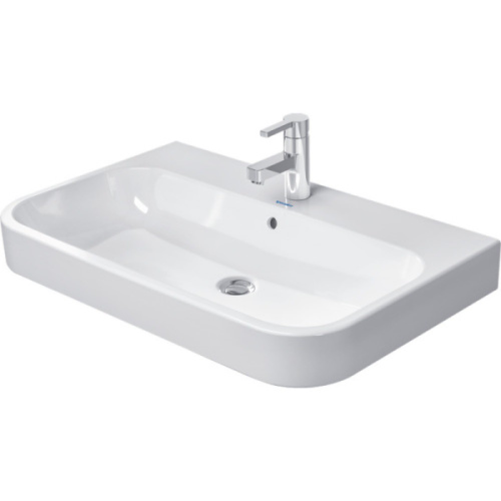 Раковина Duravit Happy D.2 80 см с одним отверстием под смеситель 2318800000