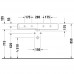 Раковина Duravit Vero 100 см белая 0454100000