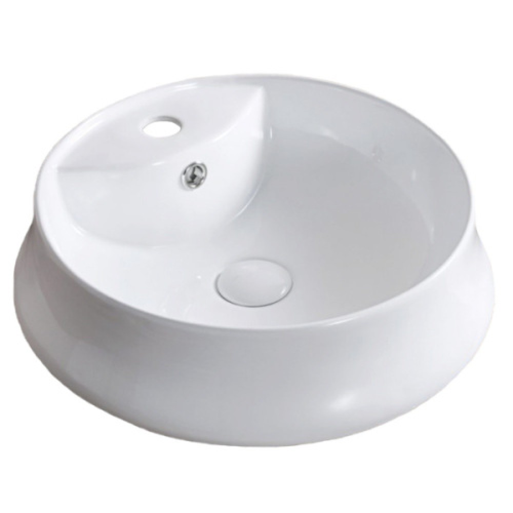 Раковина BelBagno 46 см керамическая круглая BB1398