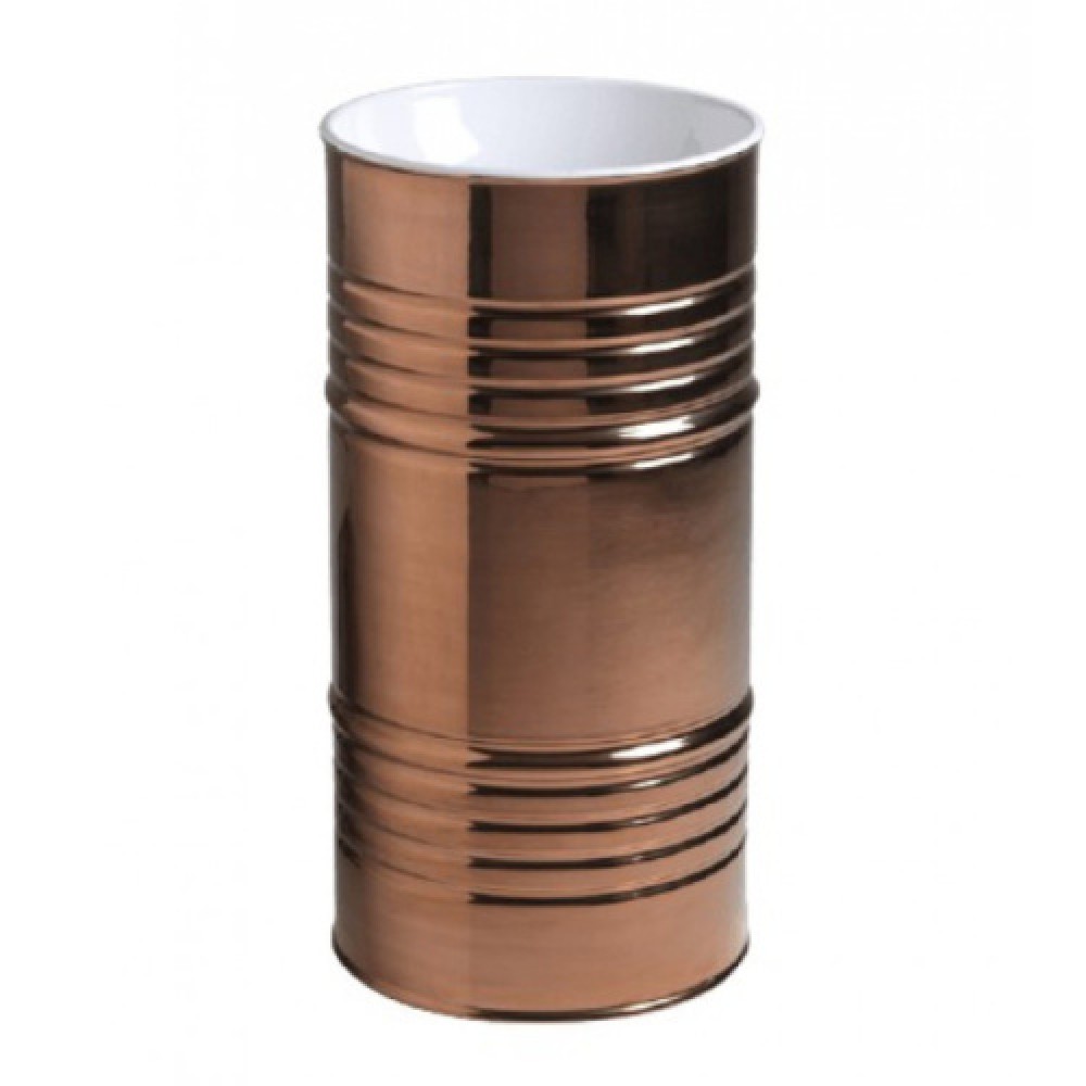 Раковина напольная Kerasan Artwork Barrel белый/розовое золото 4742K80