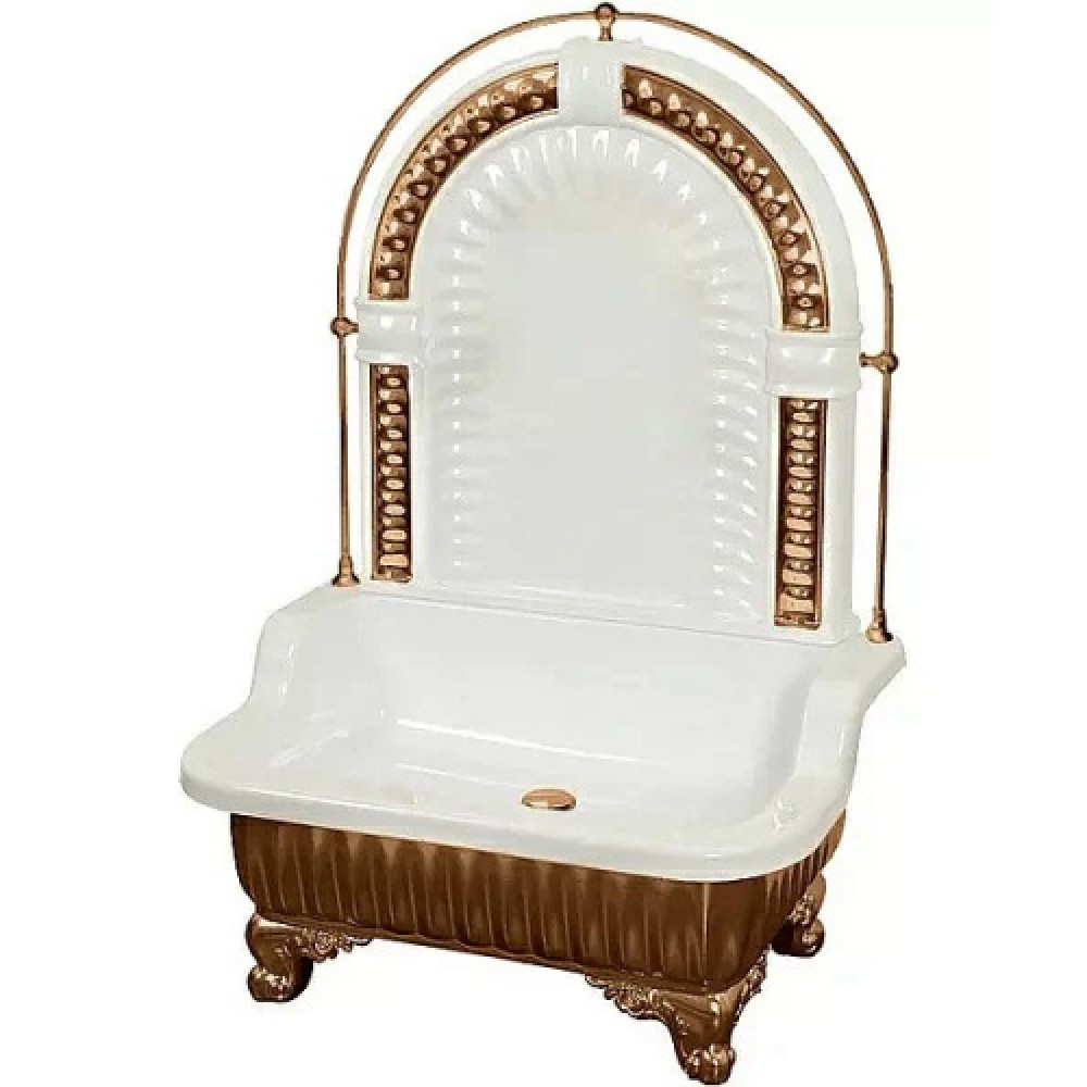 Раковина напольная Migliore Olivia Zampa галерея бронза 26299