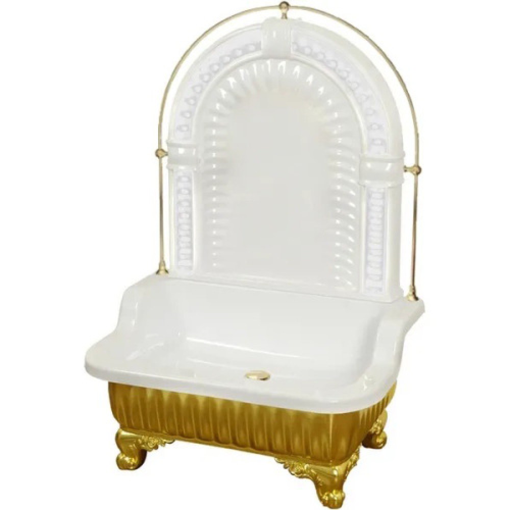 Раковина напольная Migliore Olivia Zampa галерея золото 26304