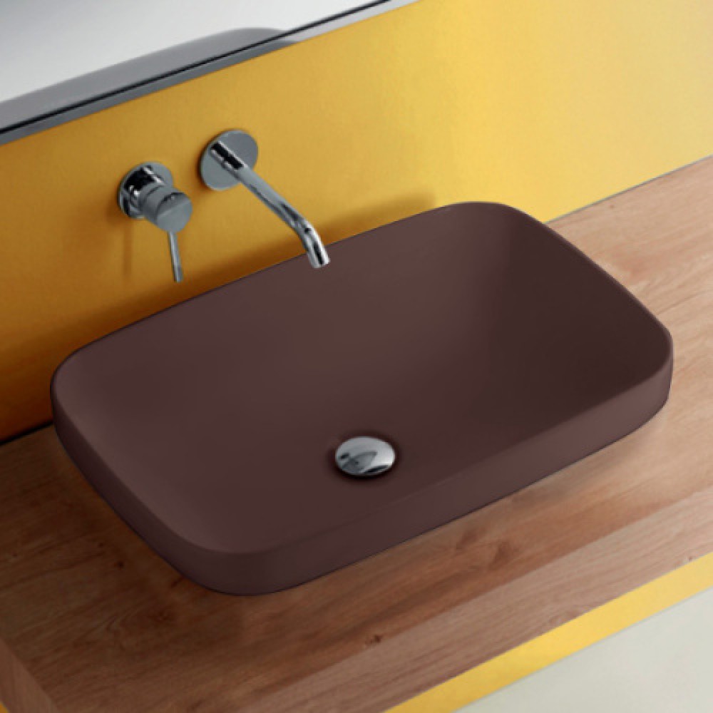 Раковина Kerasan Tribeca 60 см Borgogna Matt 514375