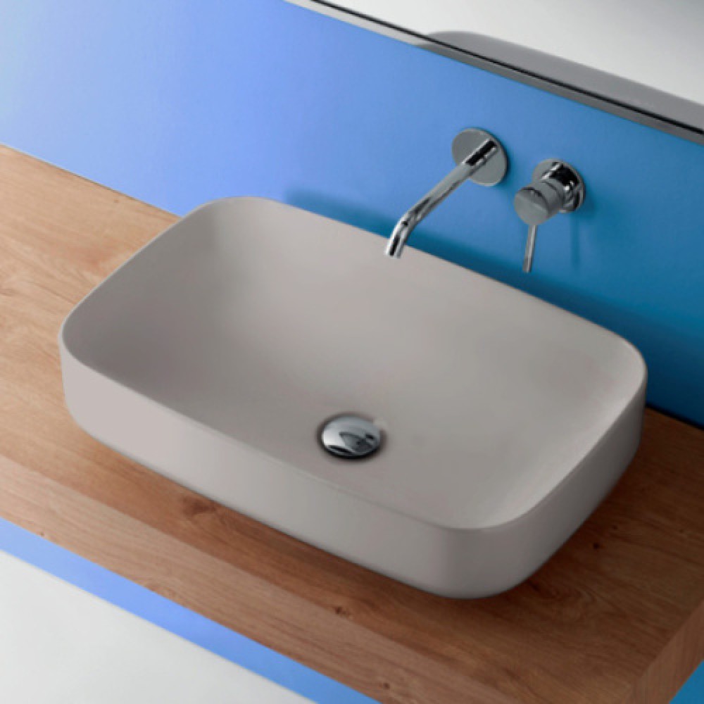 Раковина Kerasan Tribeca 60 см Grigio Matt 514159