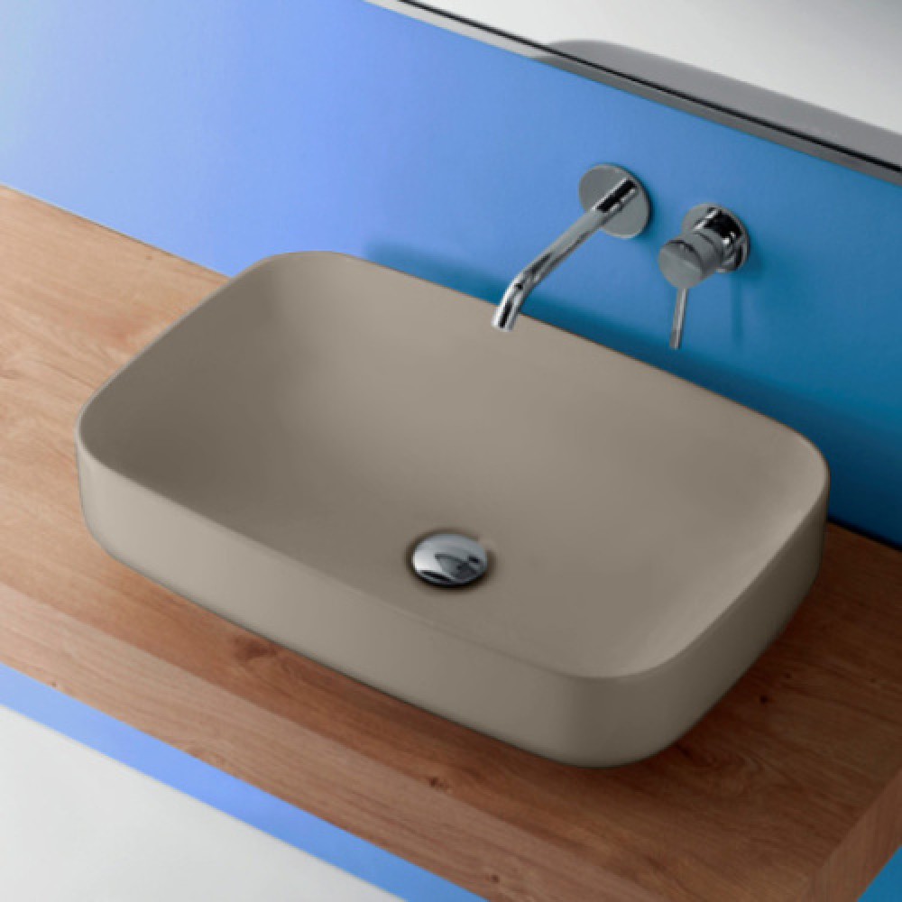 Раковина Kerasan Tribeca 60 см Nocciola 514181*0 Nocciola