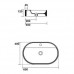 Раковина Kerasan Ciotola 65 см Bruno Matt 028588 Bruno matt *1