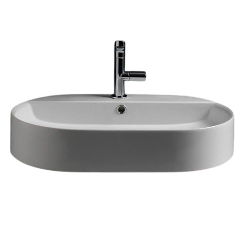 Раковина Kerasan Ciotola 65 см белая матовая 028530 Bianco matt *1