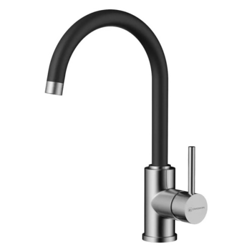Смеситель для кухни Omoikiri Shinagawa BN-BL нержавеющая сталь/черный 4994252