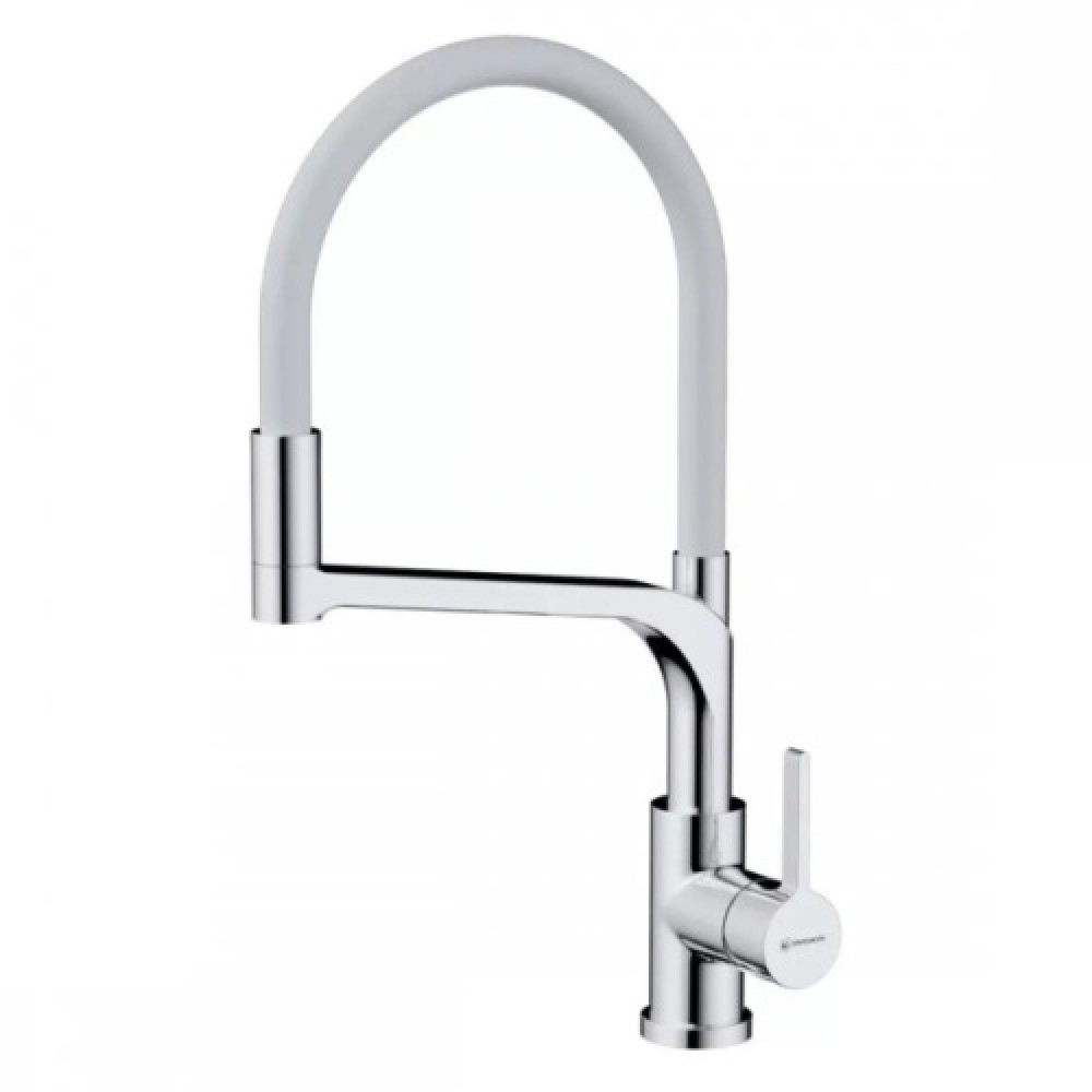 Смеситель для питьевой воды Omoikiri Sinto 2 Plus C-WH хром/белый 4994378