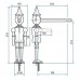 Смеситель для кухни Emmevi Pinocchio 1887