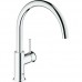 Смеситель для кухни GROHE BauClassic с высоким C-образным изливом 31234000