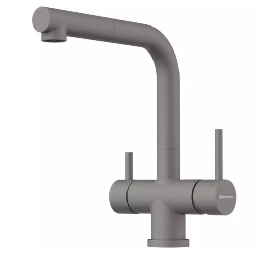 Смеситель для питьевой воды Omoikiri Takamatsu-S GR leningrad grey 4994562