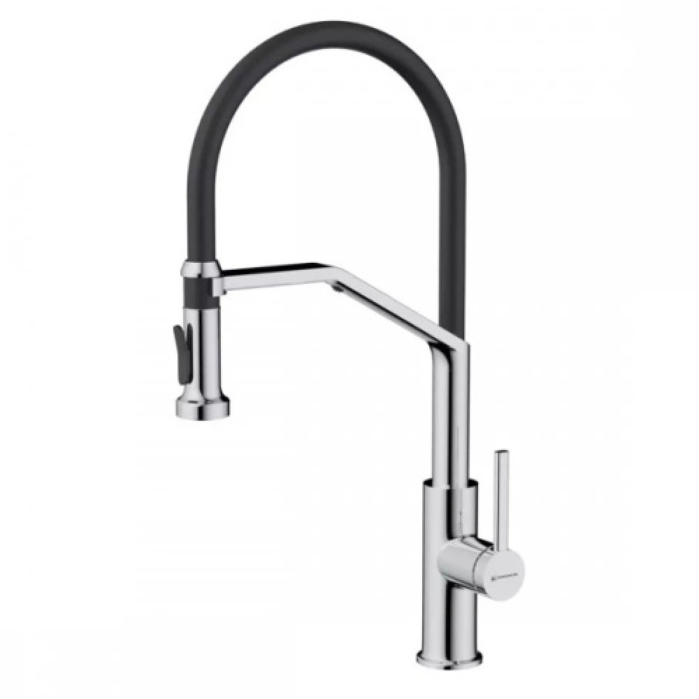 Смеситель для питьевой воды Omoikiri Makkari 2 Plus-SB C-BL хром/черный 4994493