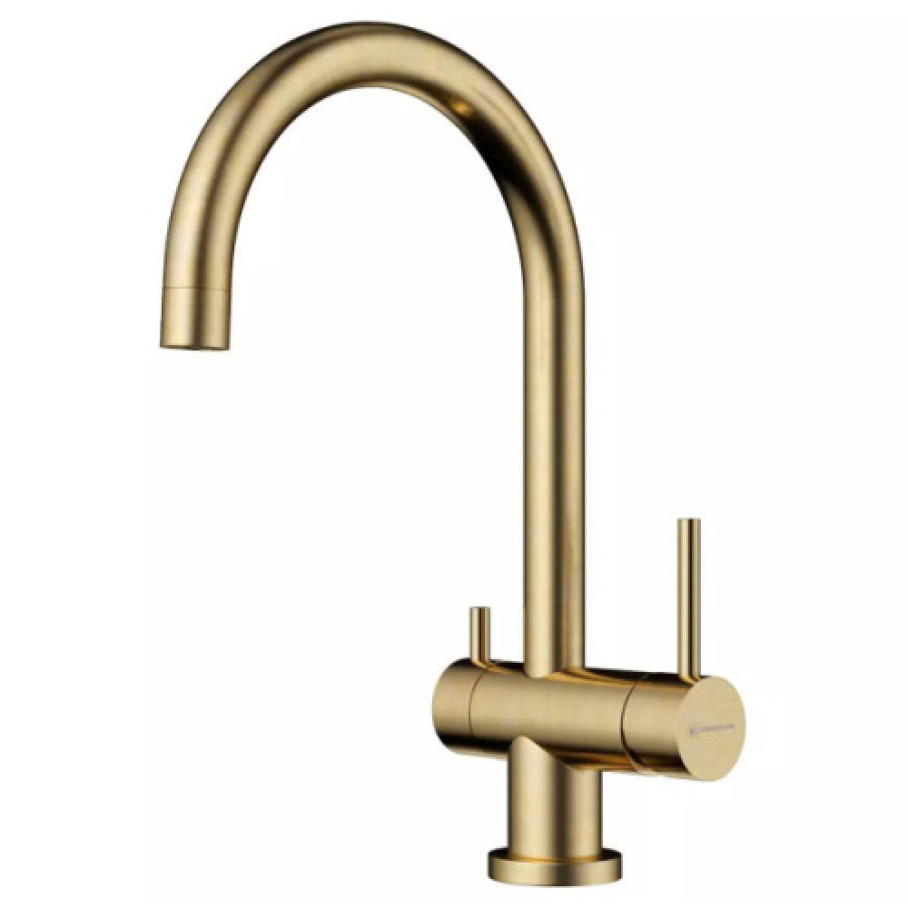 Смеситель для питьевой воды Omoikiri Yamada AB античная латунь 4994264