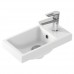 Раковина Cersanit Como 40 см белая S-UM-COM40/1-w