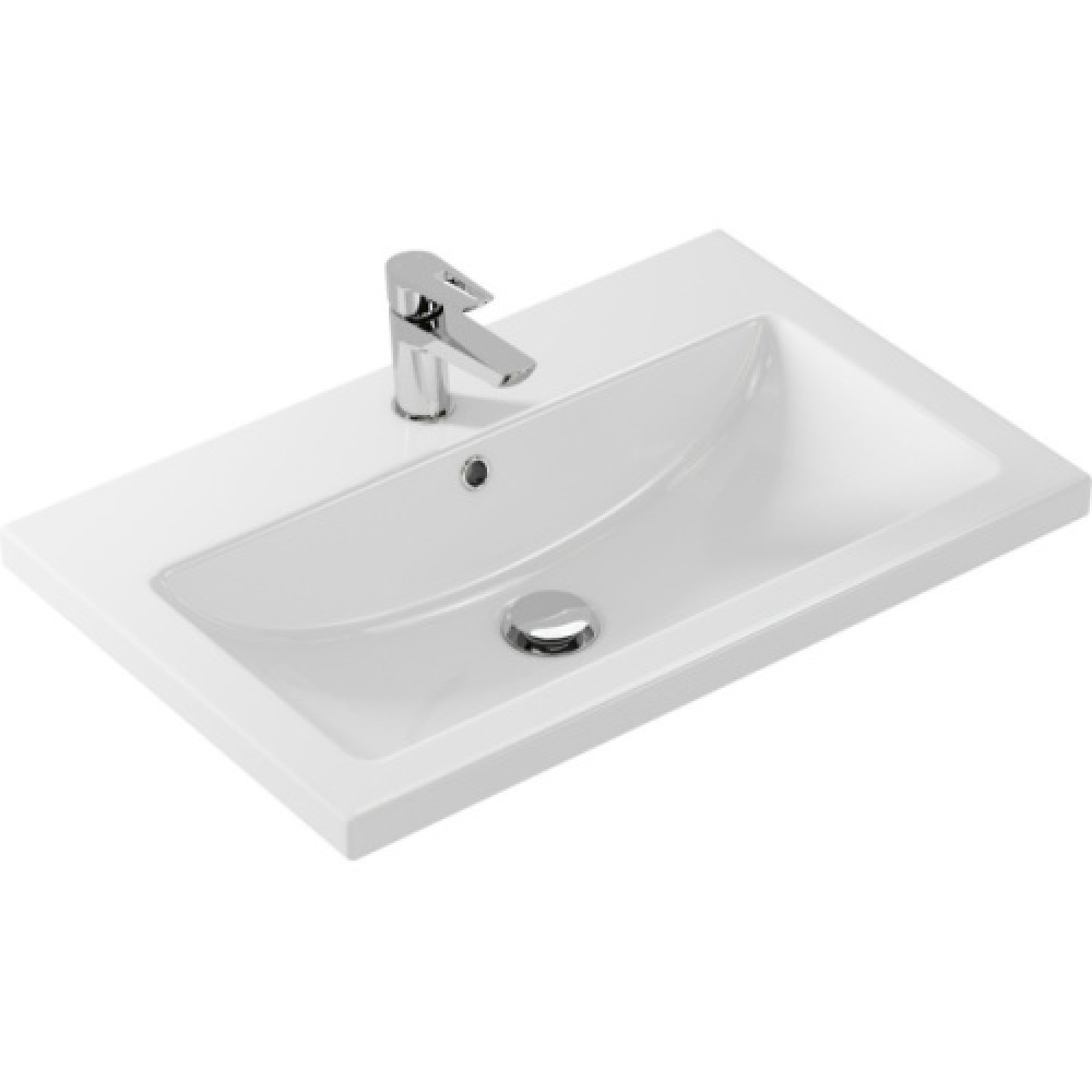 Раковина Cersanit Como 70 см белая S-UM-COM70/1-w