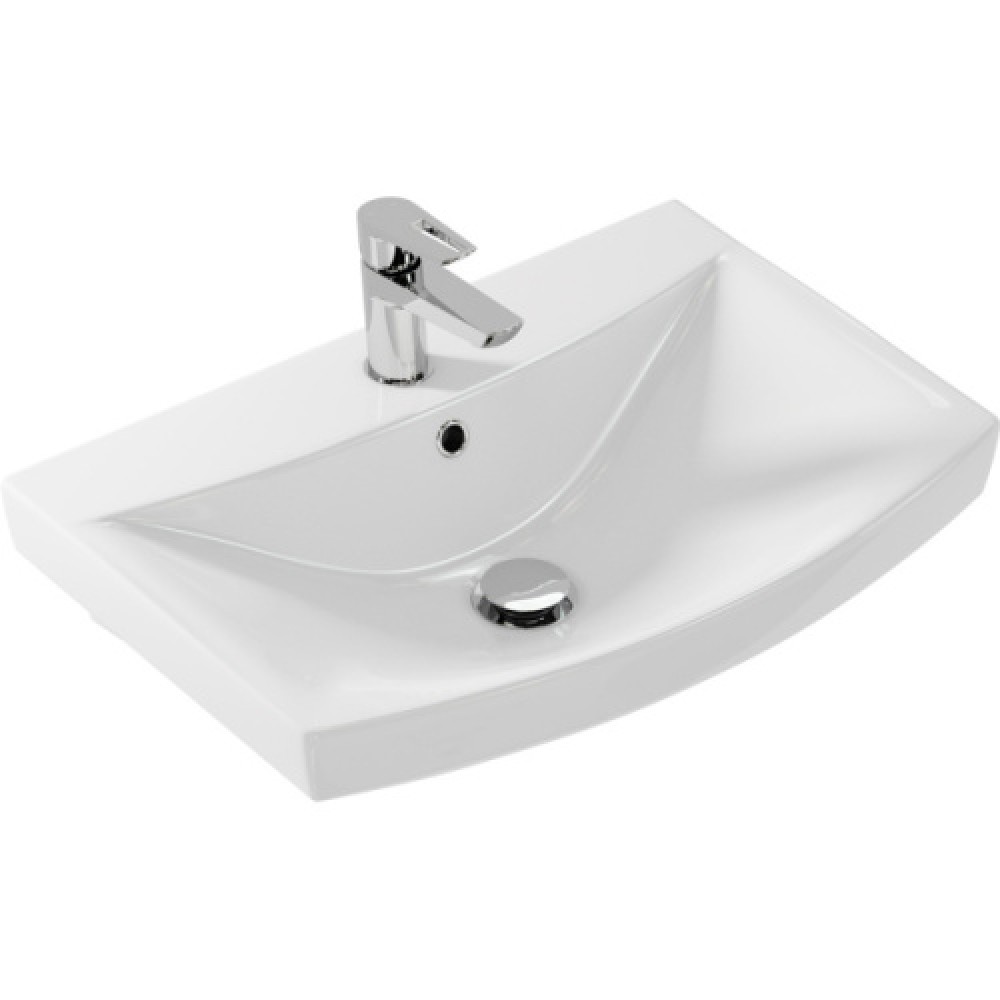 Раковина Cersanit Carina 60 см белая S-UM-CAR60/1-w