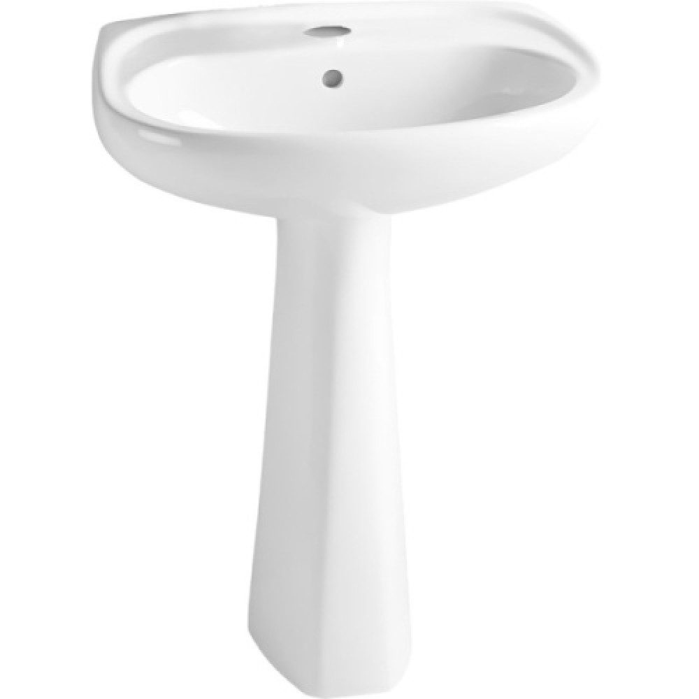 Раковина VitrA Normus 55 см с пьедесталом 9600B003-7650