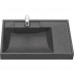 Раковина над стиральной машиной Акватон Рейн 80 см графит 1A72113KRW210
