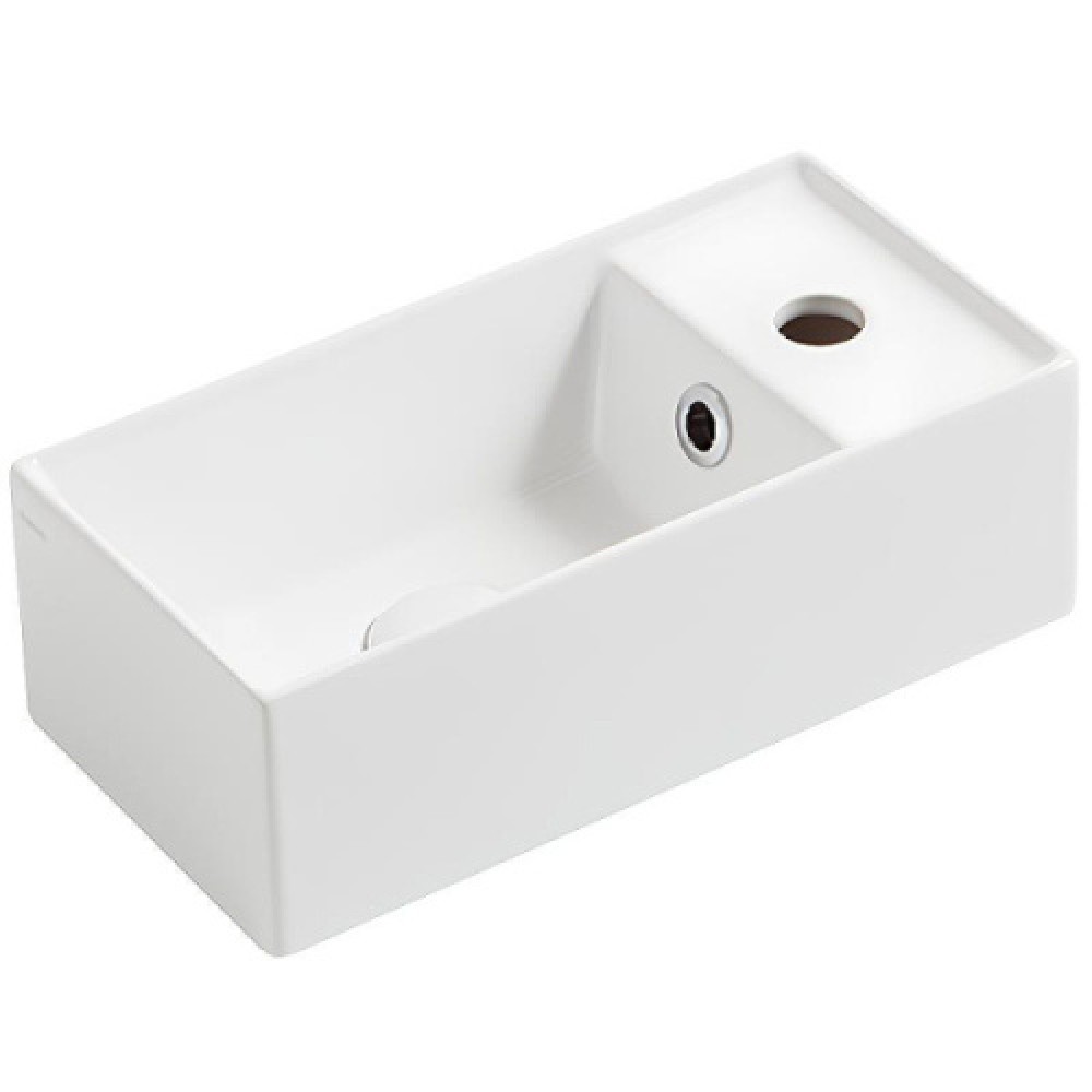 Раковина Simas Agile 40 см подвесная, белая AG20 bi*1