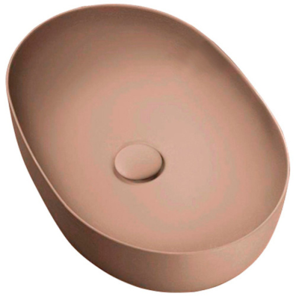 Раковина Kerasan Nolita 60 см накладная, коричневый орех 534381