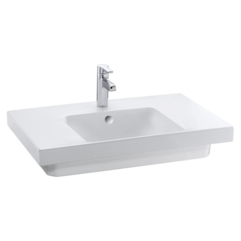 Раковина Jacob Delafon Odeon Up 80 см подвесная, с отверстием для смесителя E4796-00