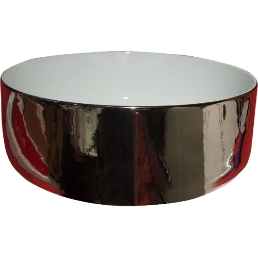 Раковина Artceram Cognac 42 см белая/platino COL001 01 57