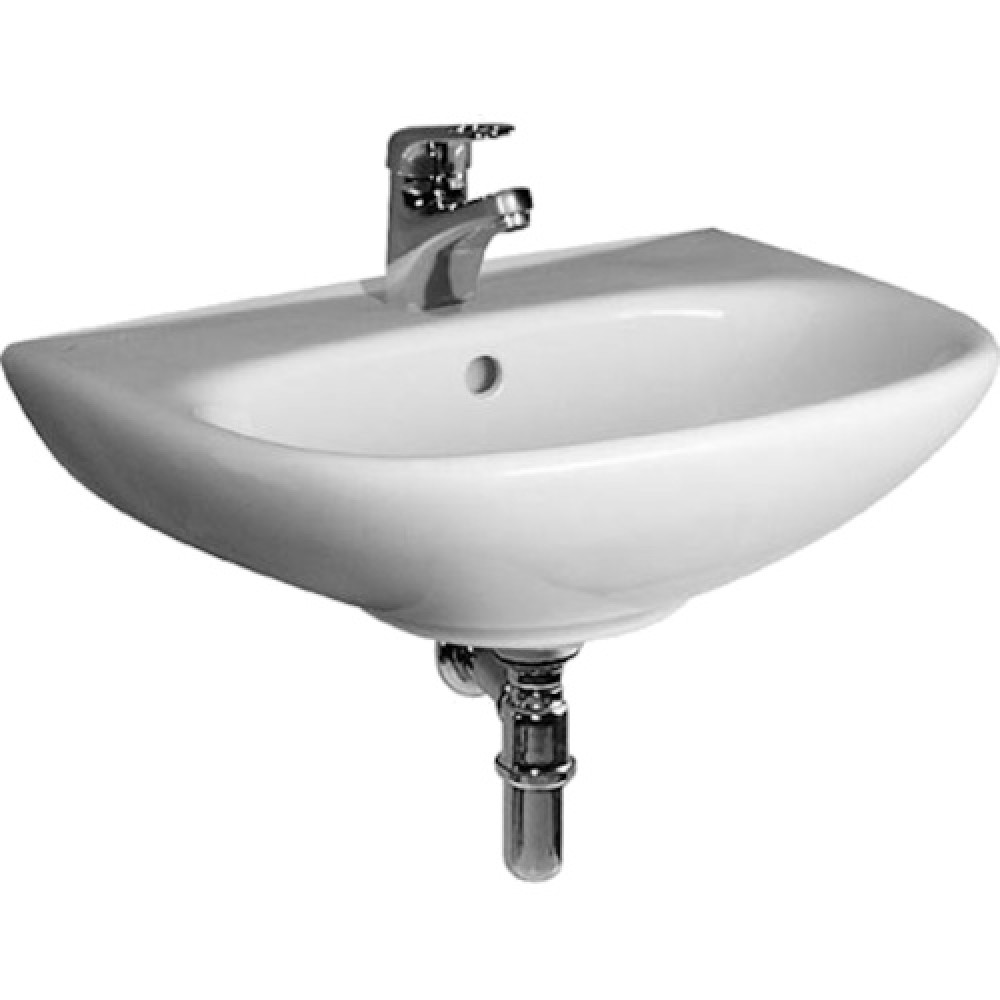 Раковина с отверстием под смеситель Jika ZETA 8.1039.1.000.104.9	 8103910001049