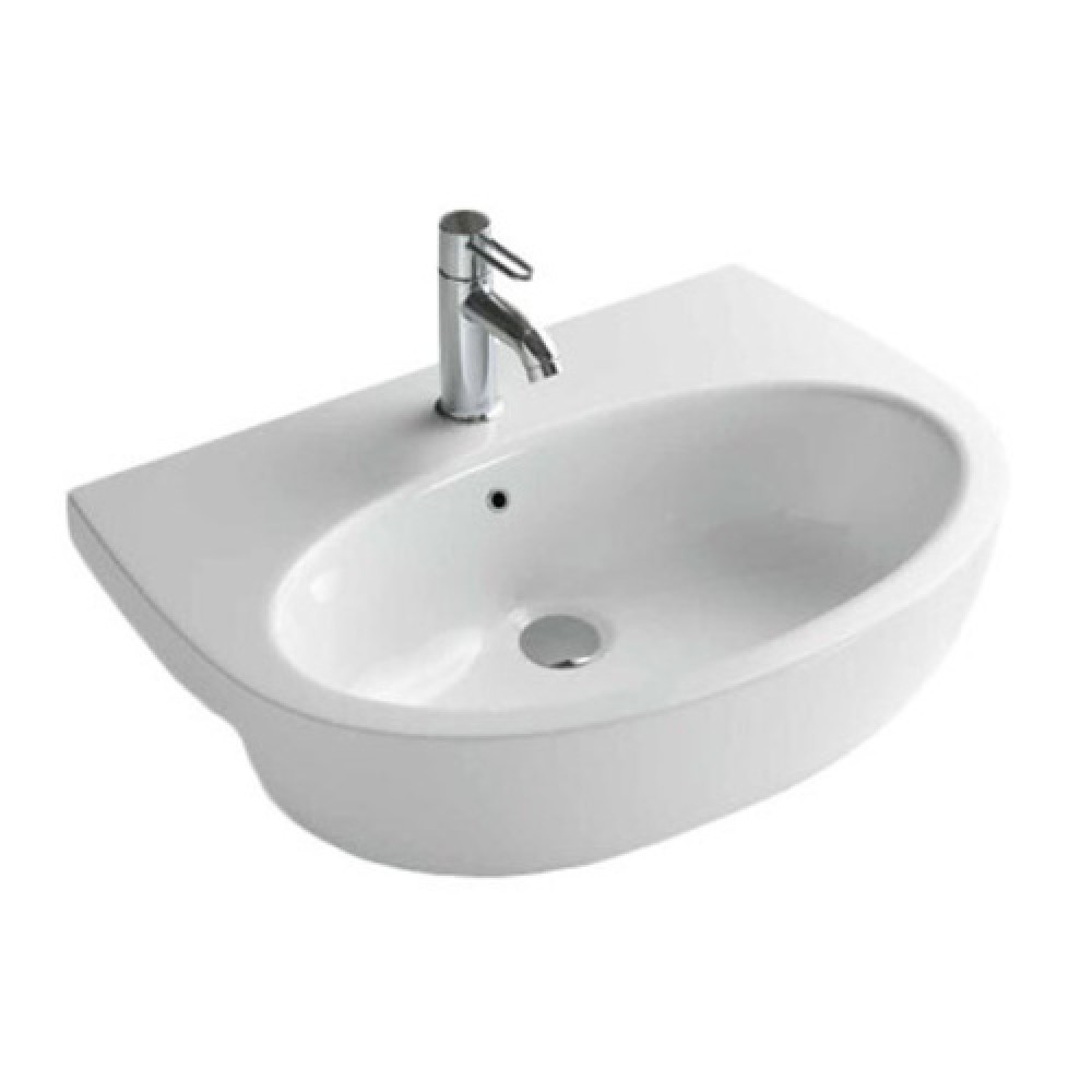 Раковина полувстраиваемая Globo Grace GR015 GR015.BI