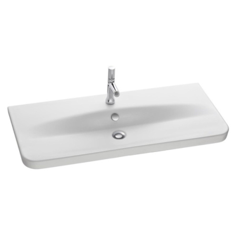 Раковина подвесная Jacob Delafon REPLAY E4487-00 100 см керамическая