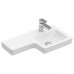 Раковина Villeroy & Boch Subway 2.0 63 см правая, цвет альпийский белый 41156R01