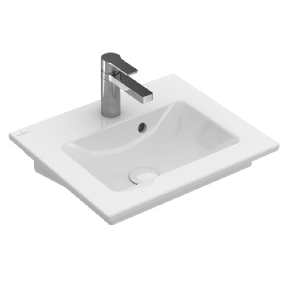 Раковина компактная прямоугольная модель Villeroy & Boch Venticello 412450