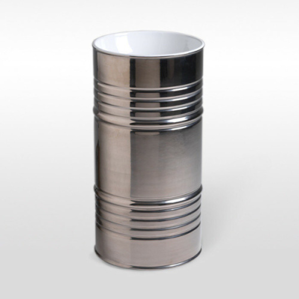 Раковина напольная Kerasan Artwork Barrel белый/платина 4742K44