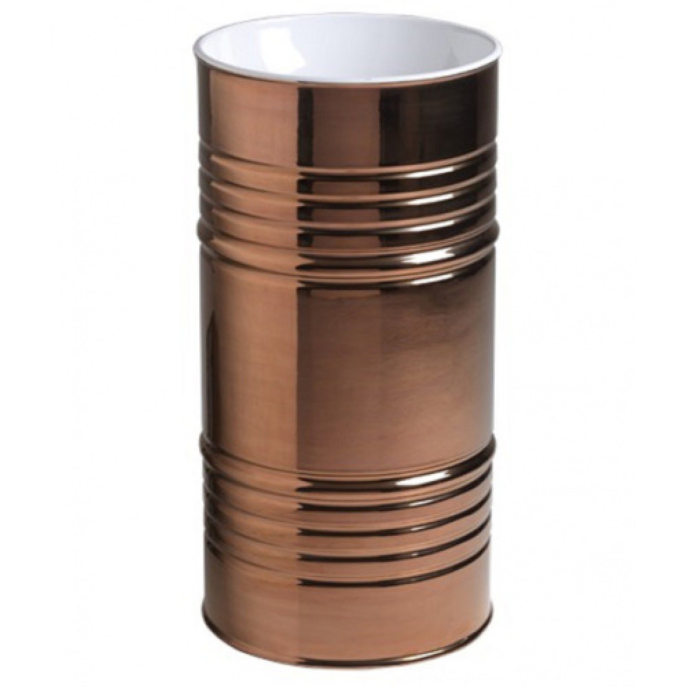 Раковина напольная Kerasan Artwork Barrel белый/розовое золото 474380 Bianco-oro rosa *0