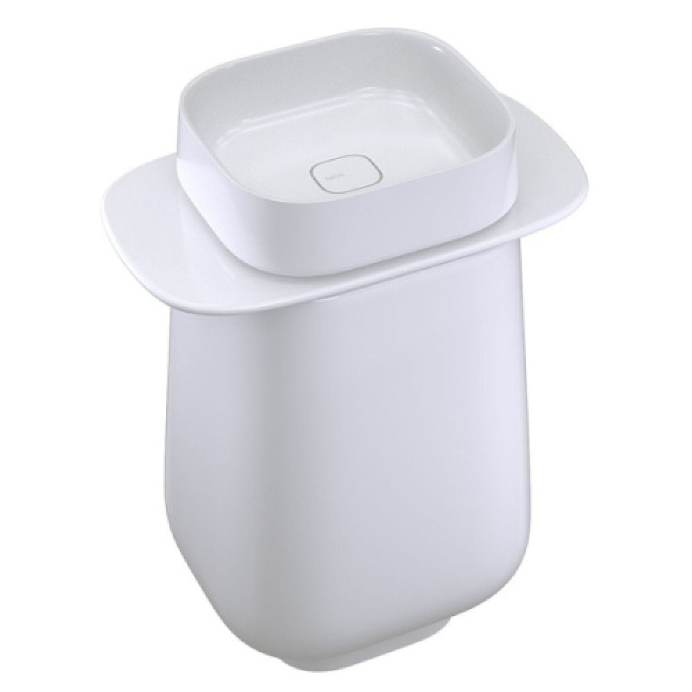 Раковина напольная Salini Oriente Totem белая матовая 1303101M