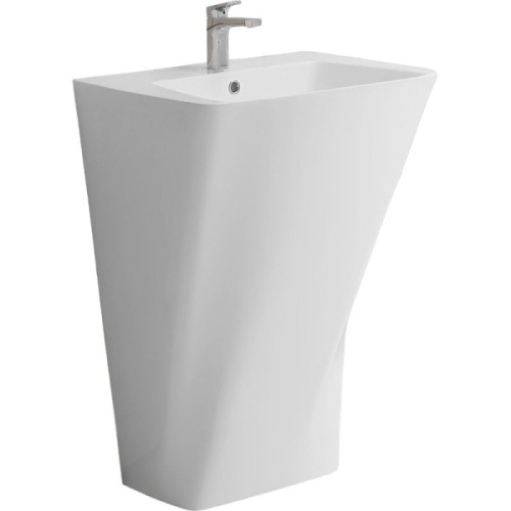 Раковина напольная Azzurra Hera 63 см белая HELF06343T0MBI*1