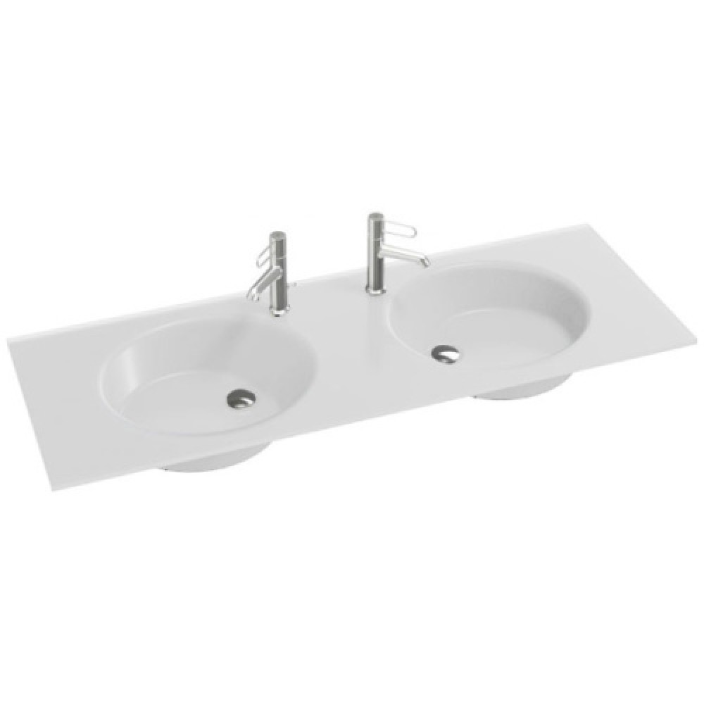 Раковина Jacob Delafon Odeon Rive Gauche EB2566-DE 141 см стеклянная