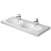 Раковина Duravit D-Code 120 см двойная 03481200002