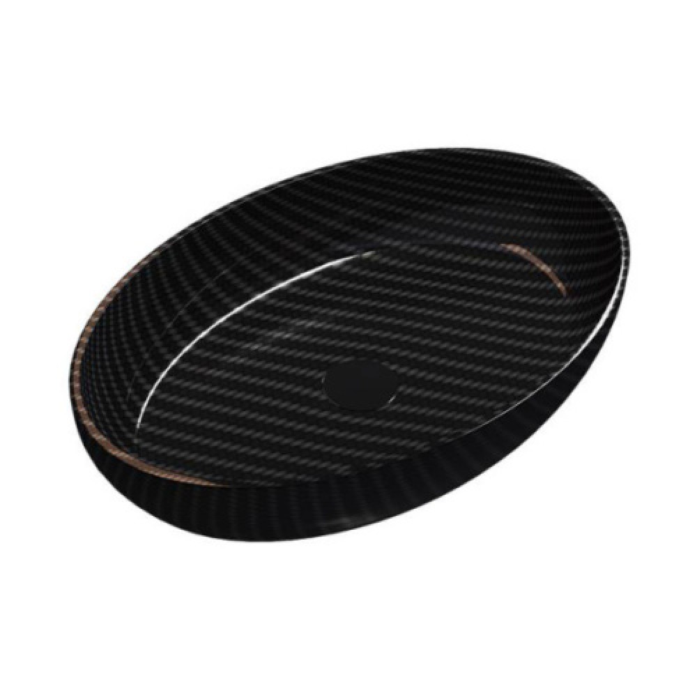 Раковина Abber Karbon 60 см накладная AK2041