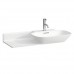 Раковина Laufen Ino 90 см полка слева белая матовая 8.1330.1.757.104.1