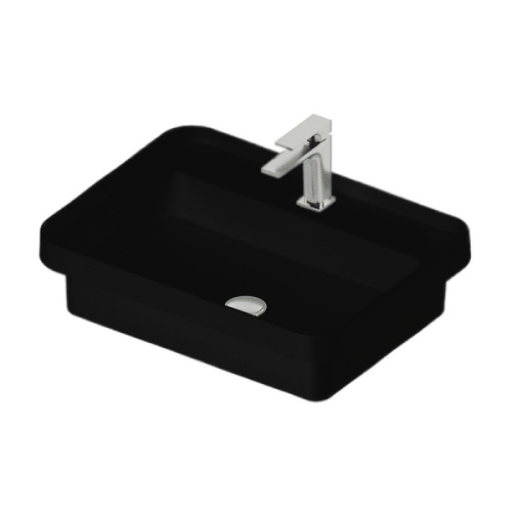 Раковина ArtCeram Fuori Scala 60 см черный матовый TFL034 17 00 nero matt *0