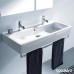 Раковина Duravit Vero 100 см белая 0454100024