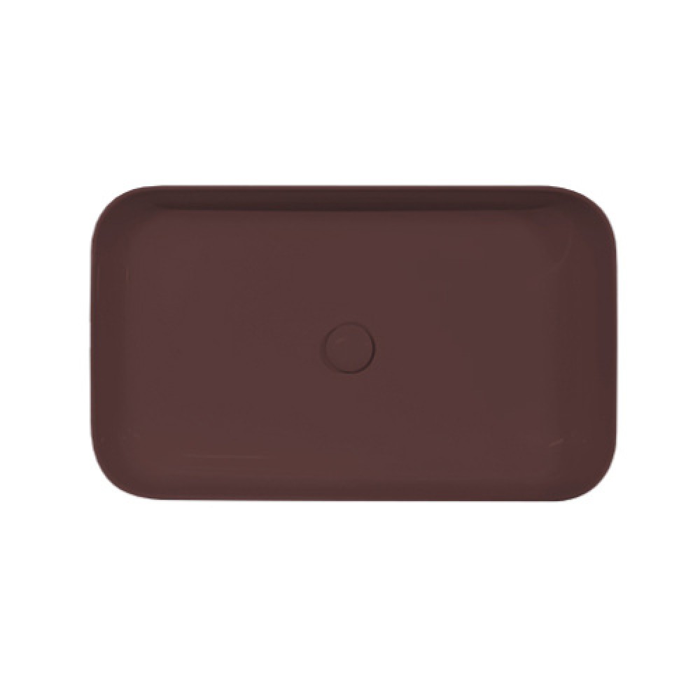Раковина Kerasan Tribeca 70 см Borgogna Matt 460275*0 Borgogna matt