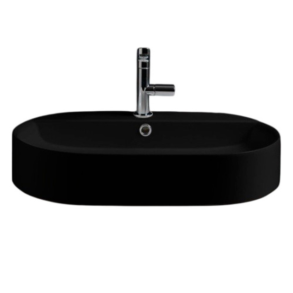Раковина Kerasan Ciotola 65 см черная матовая 028531*1