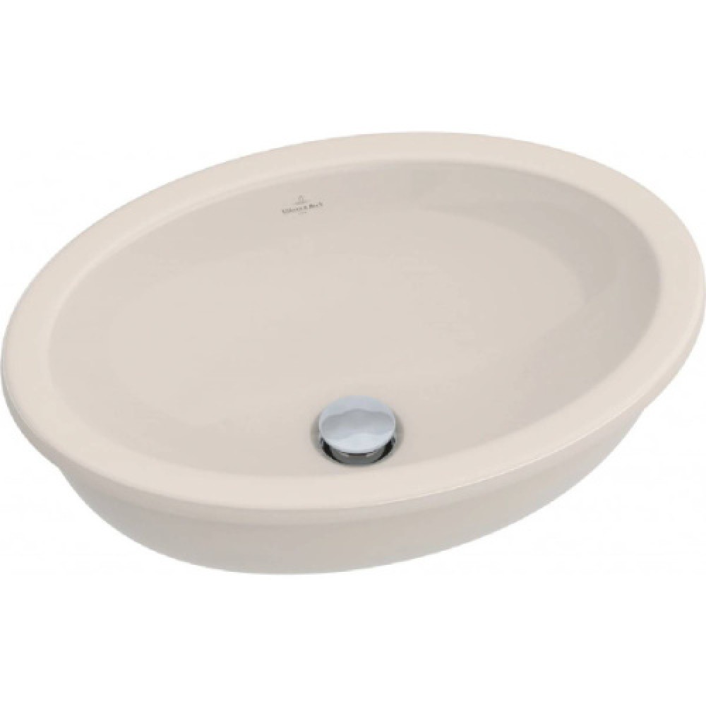 Раковина Villeroy & Boch Loop & Friends 57 см пергамон, с покрытием CeramicPlus 615520R3