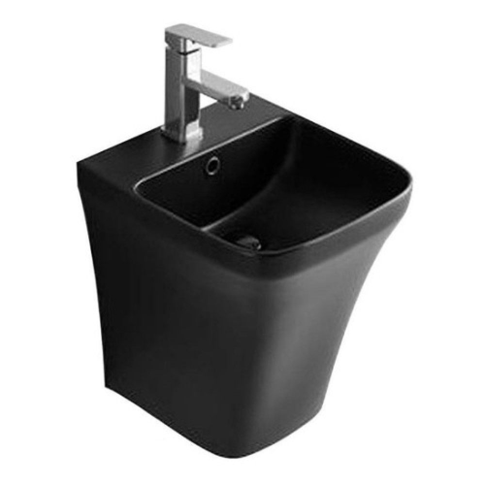 Раковина Ceramalux N 36.5 см черный матовый 500PMB